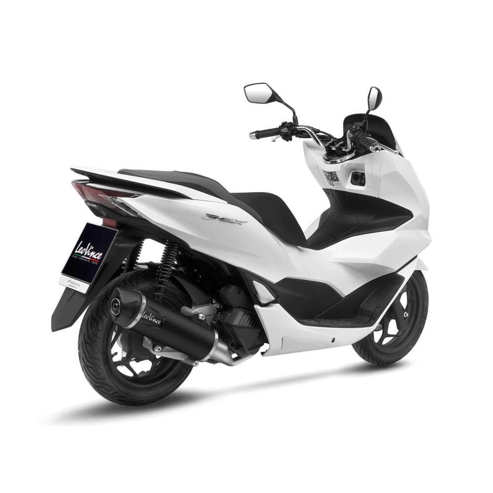 HONDA PCX 125 LeoVince Exhaust Complete System with NERO Silencer 2021-2024 - Slika 3