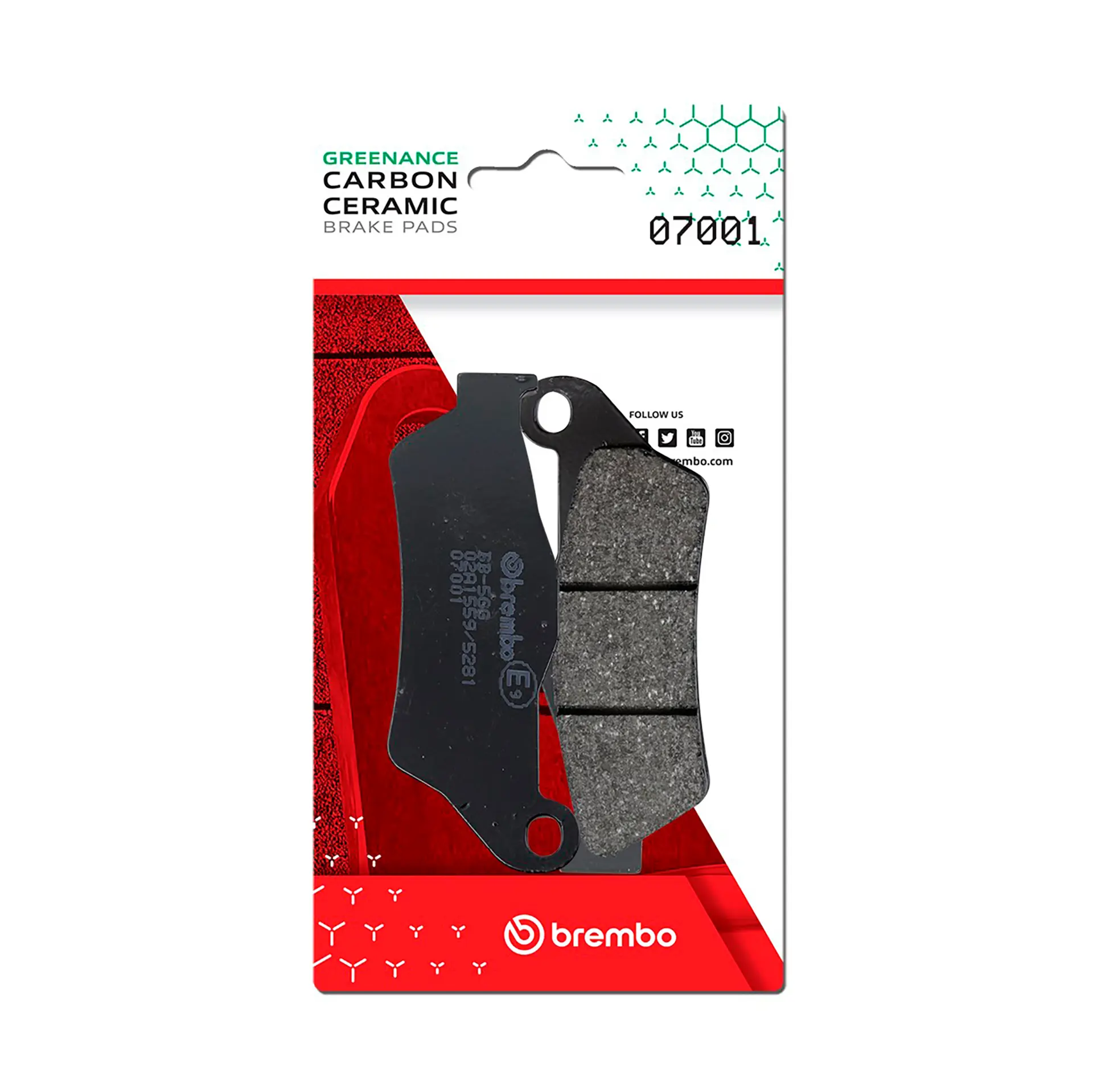 GILERA NEXUS 500 BREMBO CC - Prednje Pločice 2003-2014