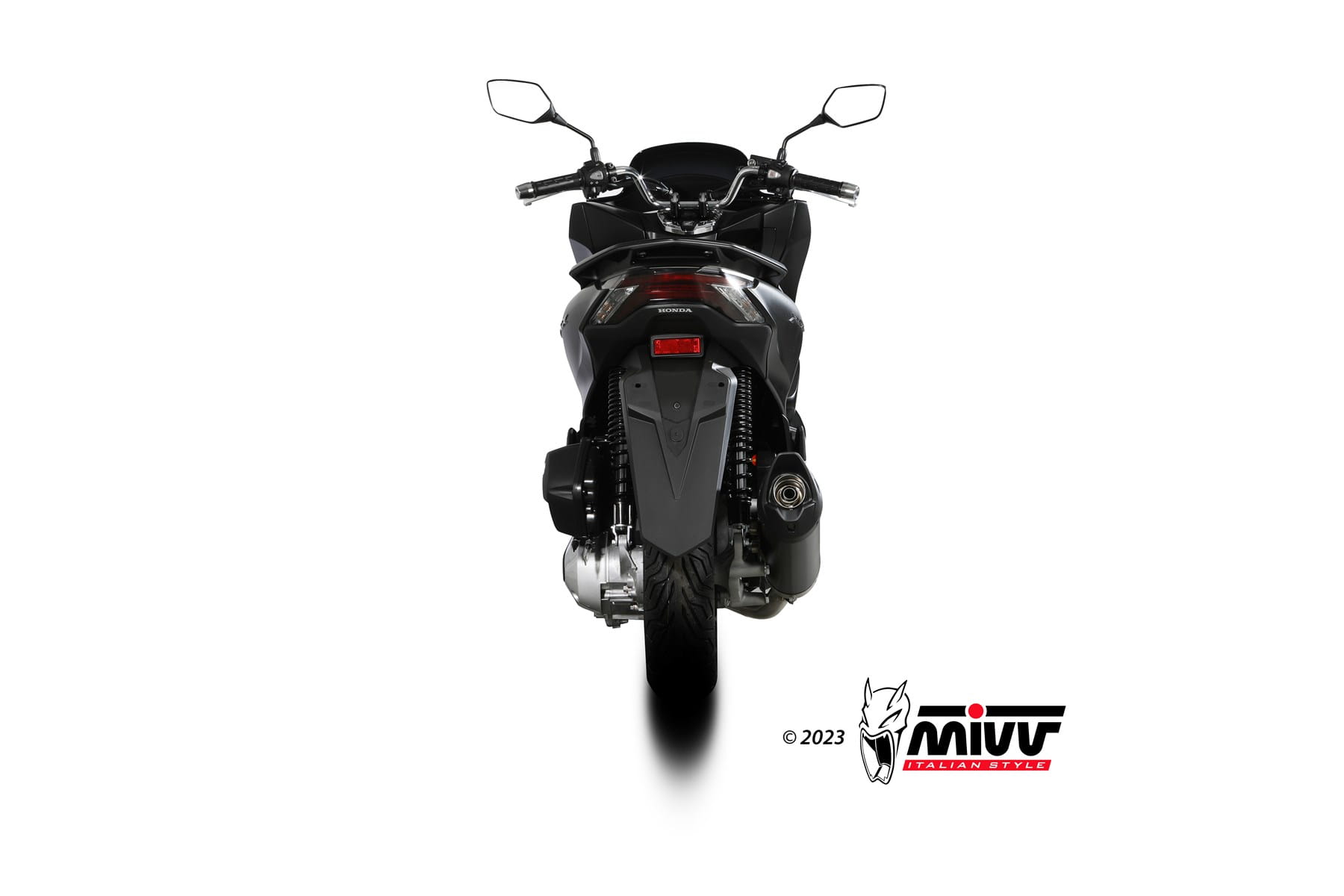 HONDA PCX 125 MIVV Exhaust Complete System with MOVER Silencer 2021-2024 - Slika 4