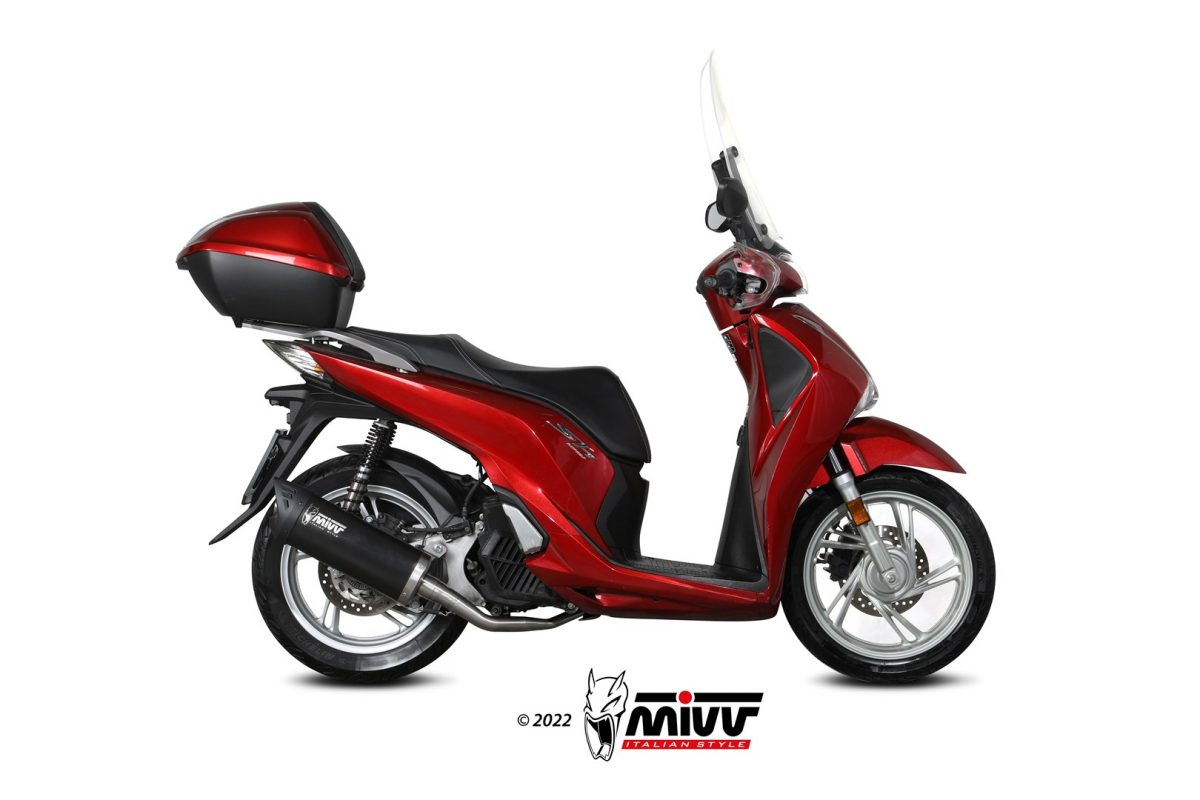 HONDA SH 125 MIVV Exhaust Complete System with MOVER Silencer 2017-2019 - Slika 2