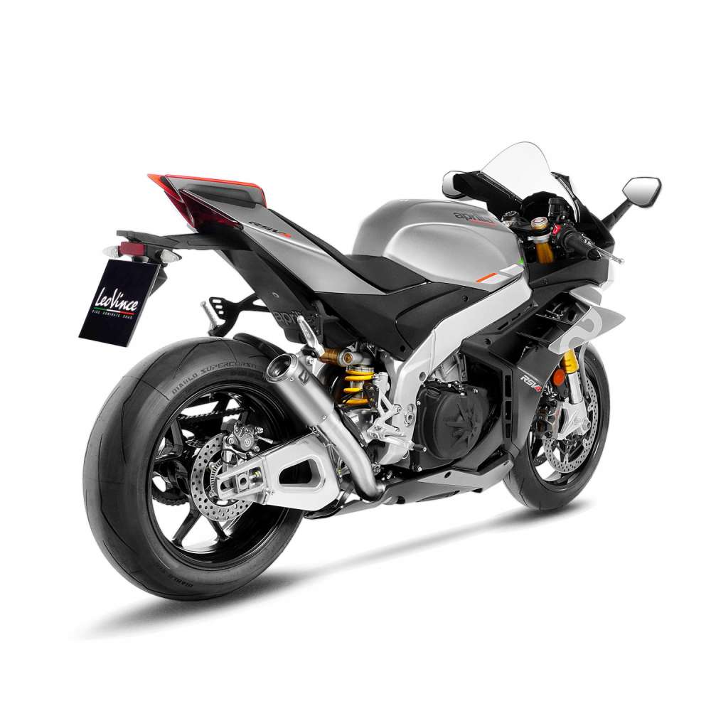 APRILIA RSV4 LeoVince Exhaust LV CORSA Titanium Slip-On Silencer 2021-2024 - Slika 3
