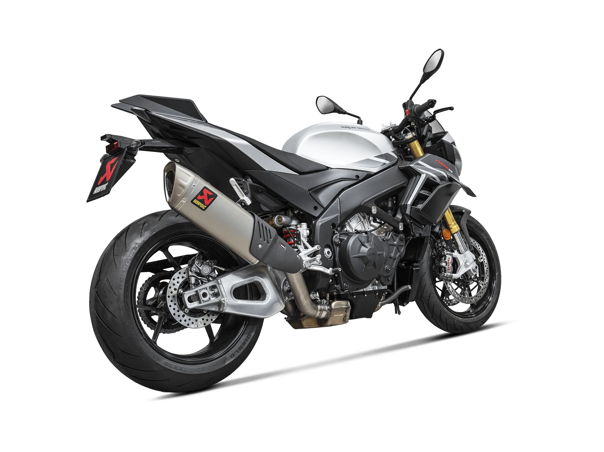 APRILIA RSV4 Akrapovič Slip-On Line (Titanium) 2025-2026 - Slika 3